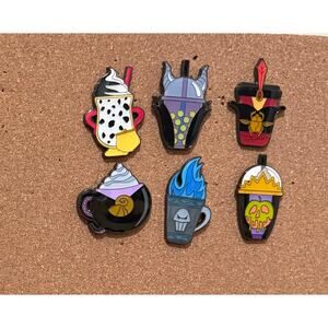 Loungefly Disney Villains Drink Blind Box Enamel Pin